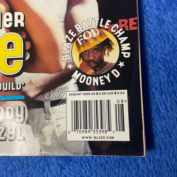 August 1999 BLAZE Magazine Ja Rule - Picture 2 of 4